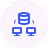 Icon illustrating database connected to two computers, symbolizing data scalability and reliability.
