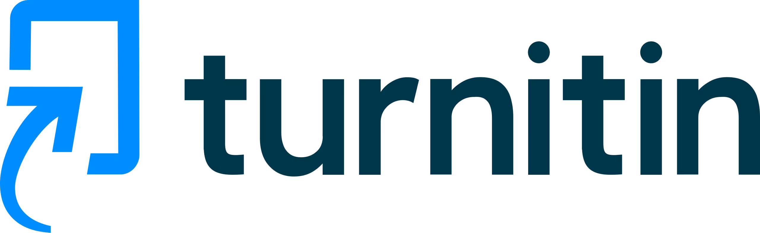 Turnitin logo 2021