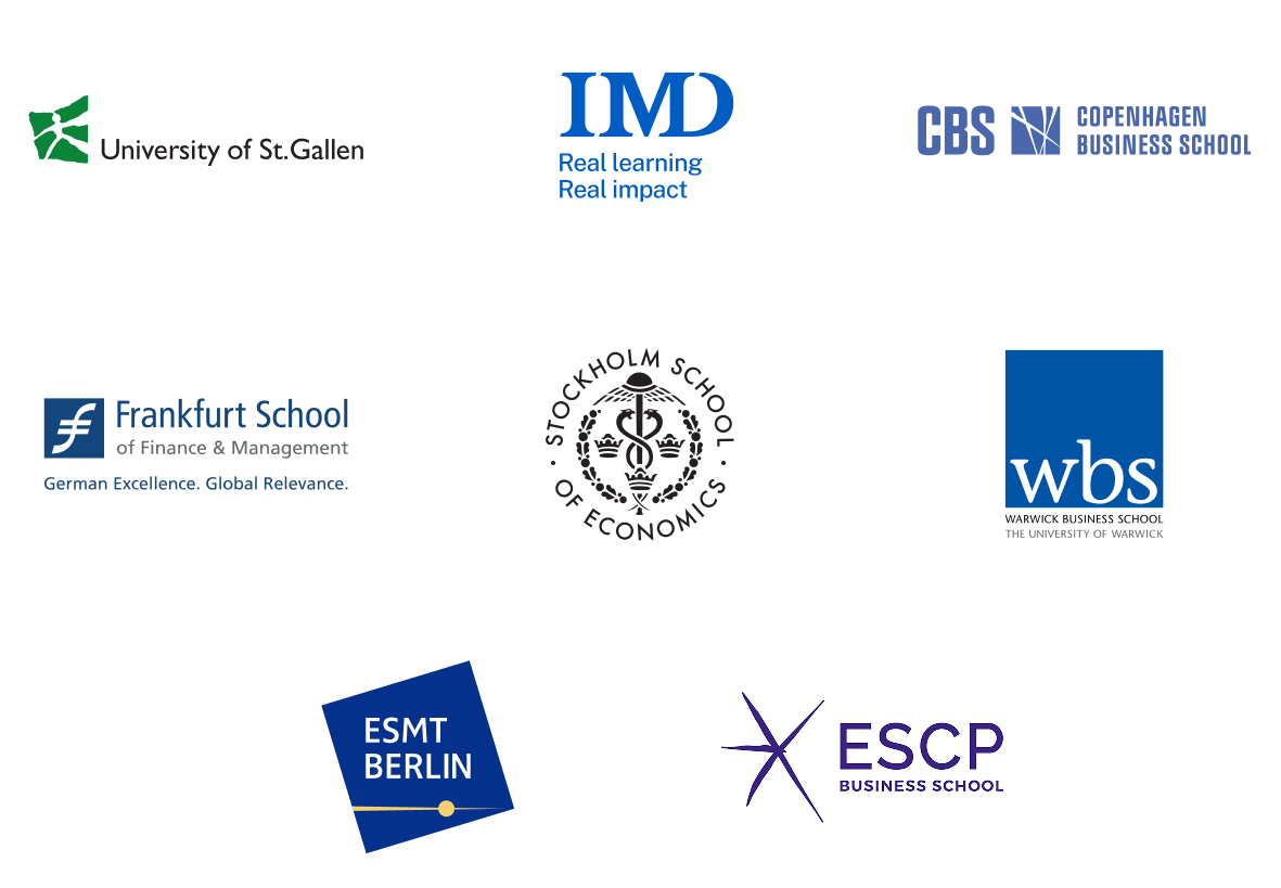 Trusted by Deans at leading business schools
