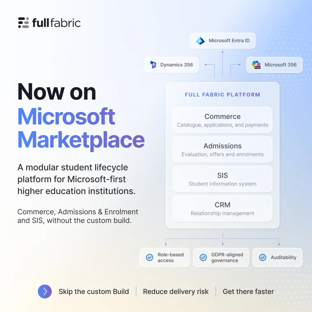 Thumbnail for Full Fabric Is Now Listed on Microsoft Marketplace: What It Means for Higher Education IT Leaders