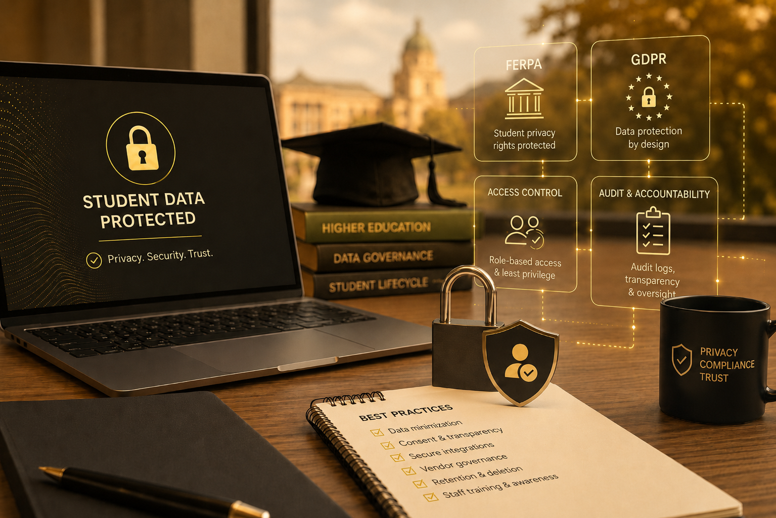 Thumbnail for Best Practices for Student Data Privacy and FERPA Compliance in Higher Education