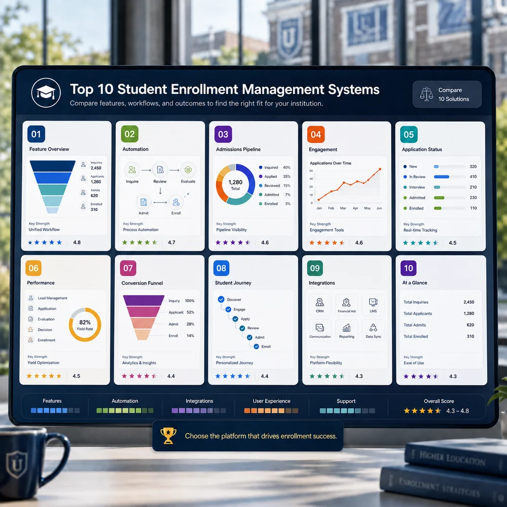 Thumbnail for 10 Best Student Enrollment Management Systems